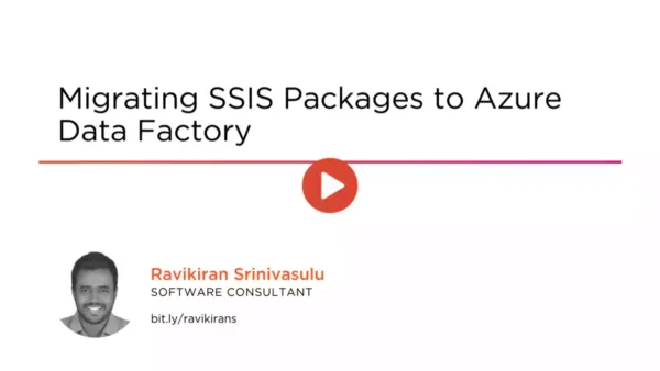 Course Trailer - Migrating SSIS Packages to Azure Data Factory