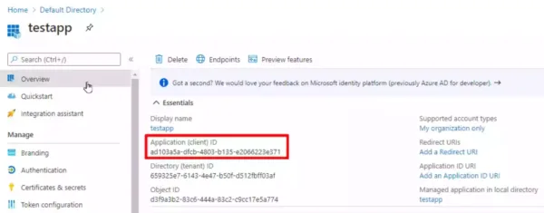 Application ID & Client ID in Azure AD
