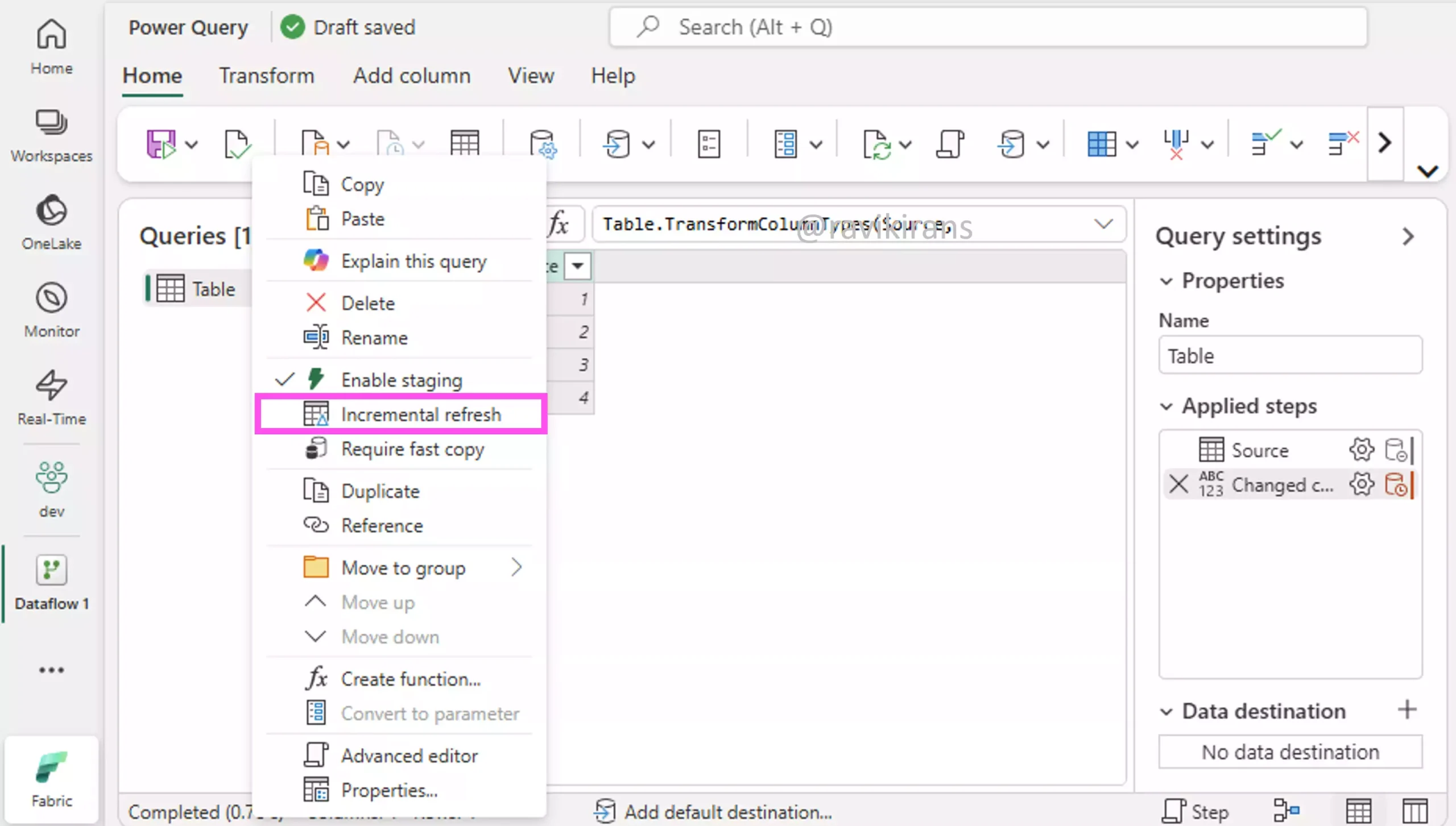 Use Dataflows Gen2 for full and incremental data loads Use Dataflows Gen2 for full and incremental data loads