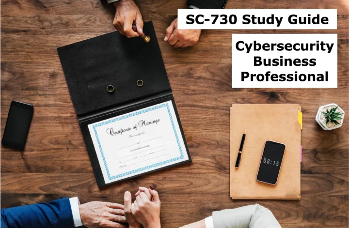 sc-730 study guide Cybersecurity Business Professional
